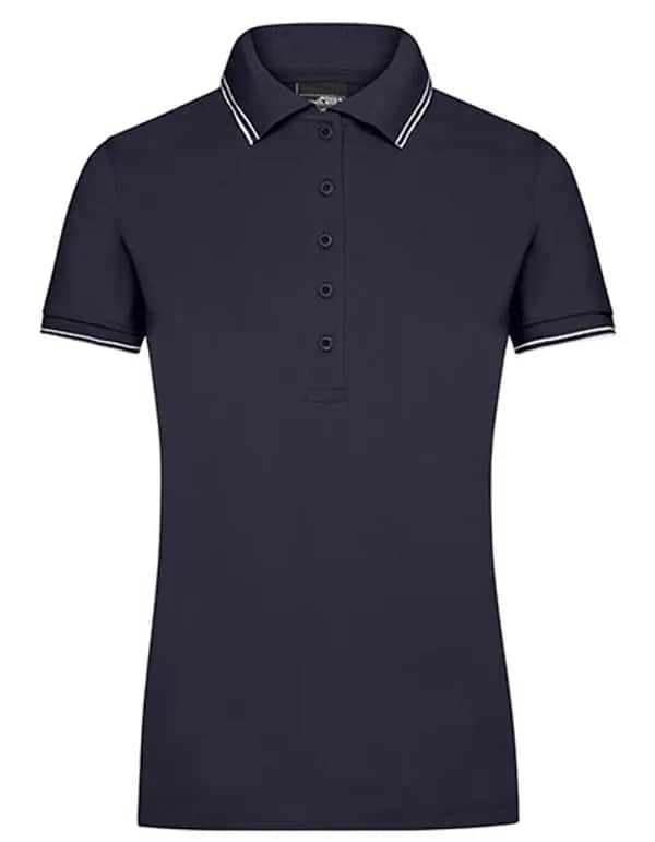 Ladies´ Polo - Navy/White