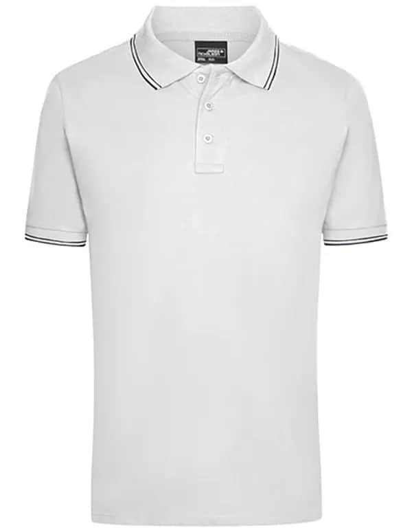 Men´s Polo - White/Navy