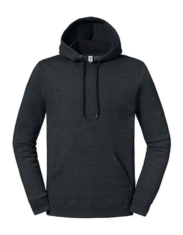 Eco® Premium Blend Hooded Sweatshirt - Black Ink Heather