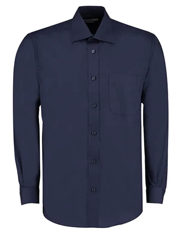 Men´s Classic Fit Business Shirt Long Sleeve - Dark Navy