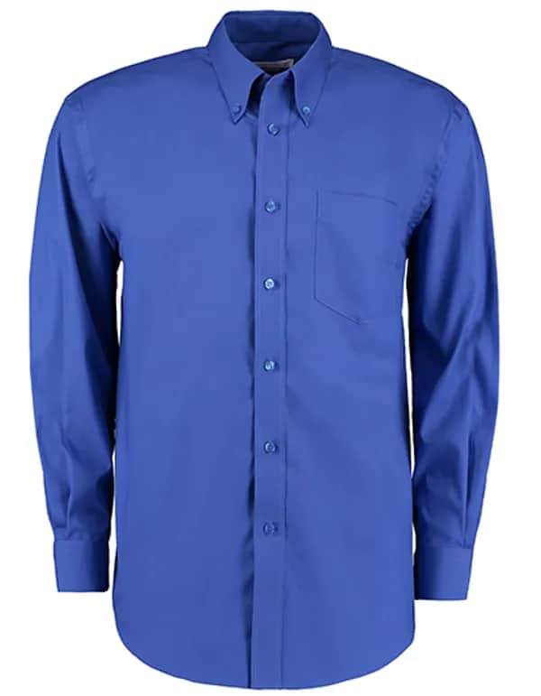 Men´s Classic Fit Premium Oxford Shirt Long Sleeve - Royal