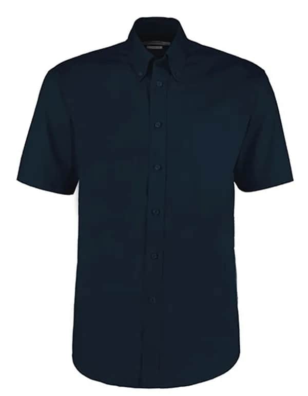 Men´s Classic Fit Premium Oxford Shirt Short Sleeve - Dark Navy