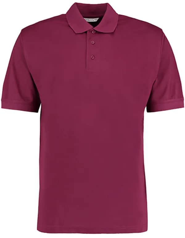 Classic Fit Klassic Superwash® 60° Polo - Burgundy