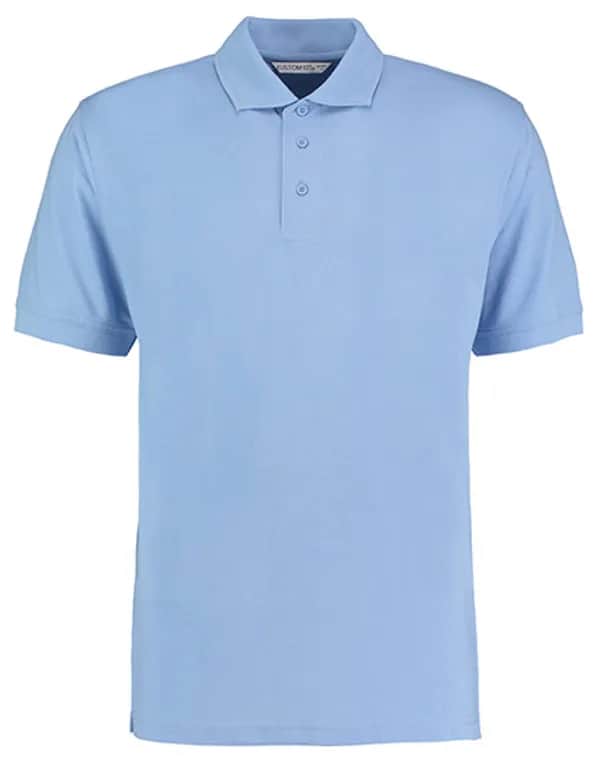 Classic Fit Klassic Superwash® 60° Polo - Light Heather Blue