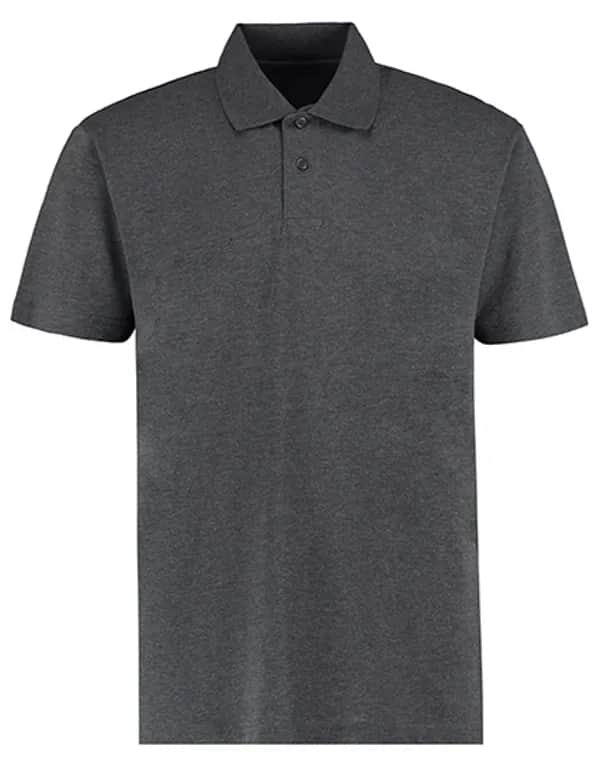 Regular Fit Workforce Polo - Dark Grey Marl