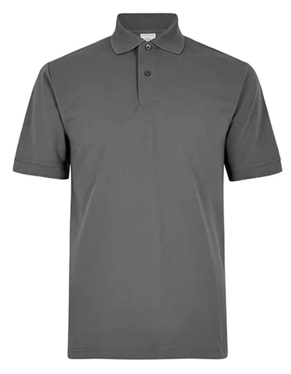 Regular Fit Recycled Superwash® 60º Polo - Graphite (Solid)