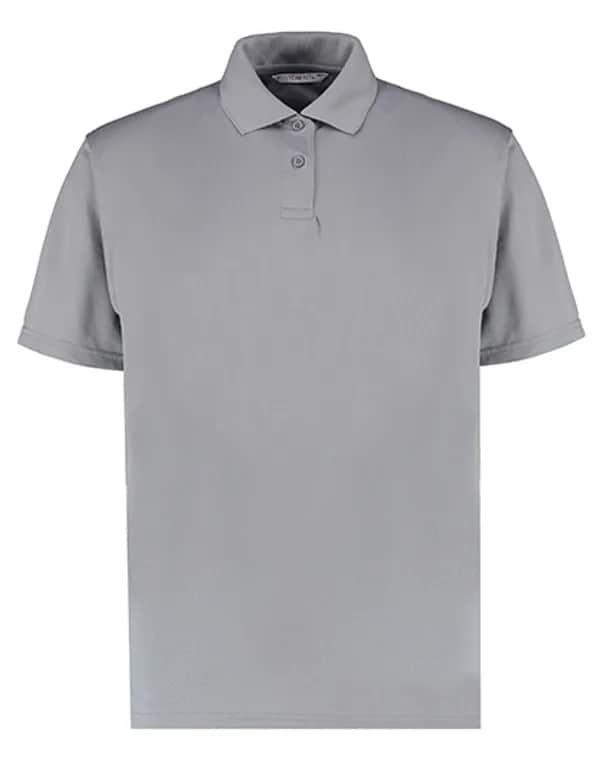 Regular Fit Superwash® 60° Pique Polo with Cooltex® Plus - Heather Grey
