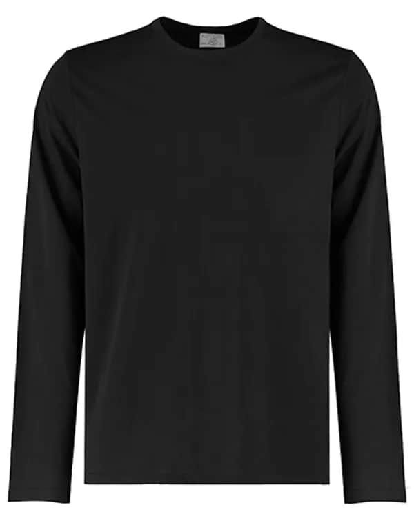 Fashion Fit Long Sleeve Superwash® 60° Tee - Black