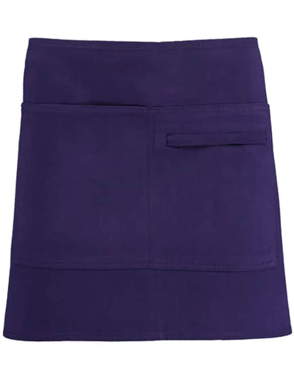 Short Superwash® 60º Bar Apron Unisex - Purple