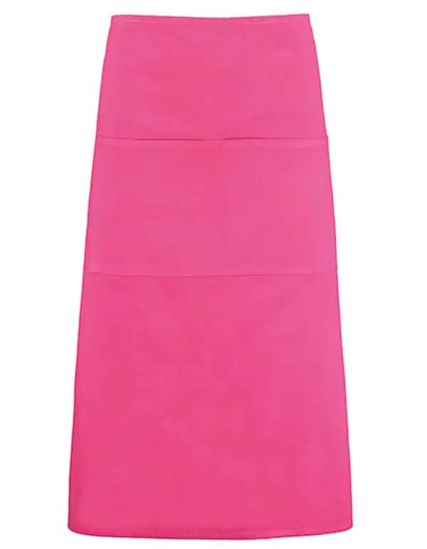 Long Superwash® 60º Bar Apron Unisex - Raspberry