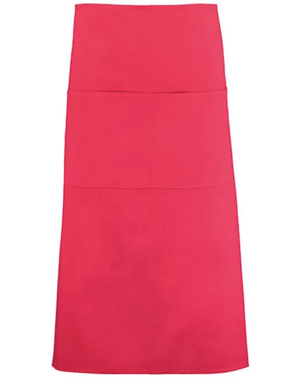 Long Superwash® 60º Bar Apron Unisex - Red