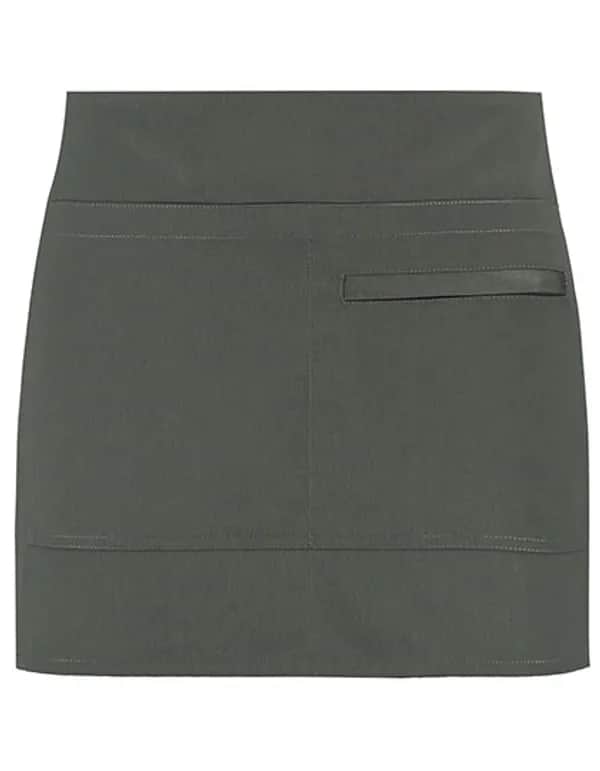 Short Superwash® 60º Bar Apron Unisex - Dark Grey