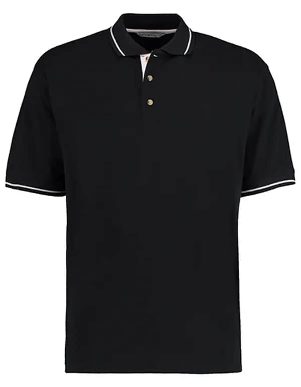 Classic Fit St. Mellion Polo - Black/White