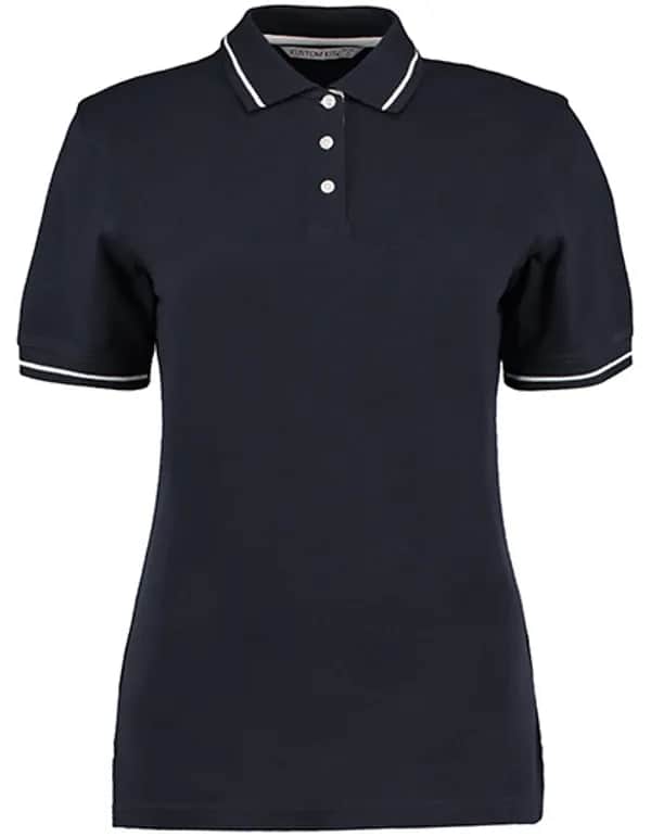 Women´s Classic Fit St. Mellion Polo - Navy/White