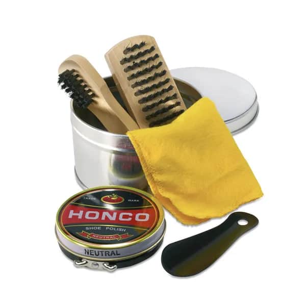 Schuhputz-Set - TORTON - Silber Glänzend
