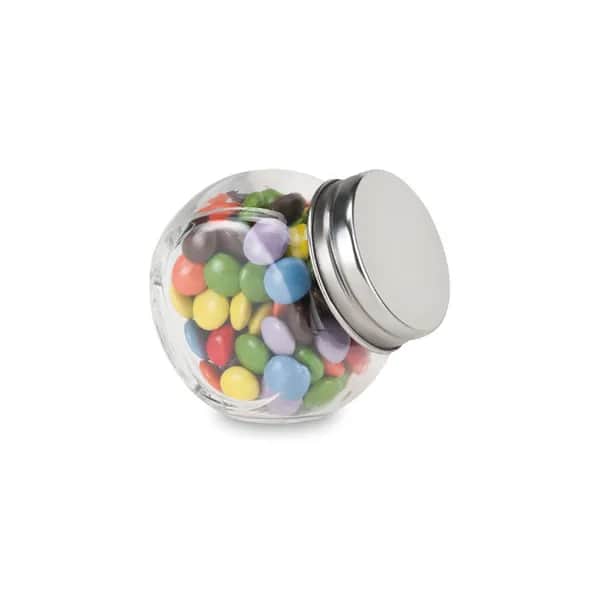 Schokolinsen im Glasspender - CHOCKY - Multicolour