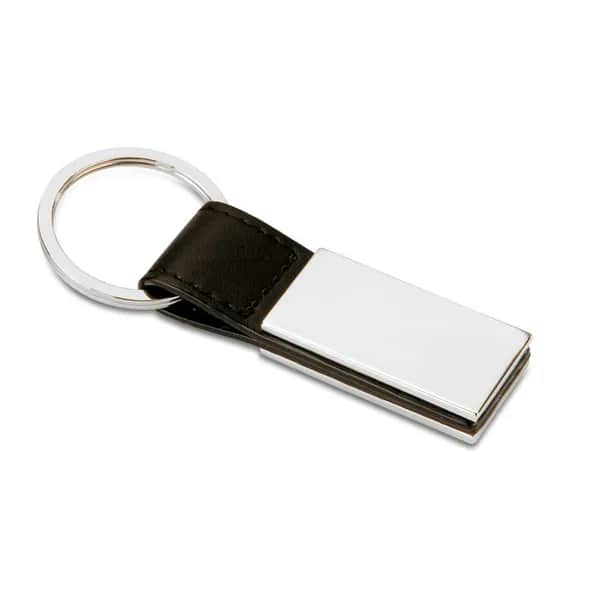 Schlüsselring - RECTANGLO - Schwarz