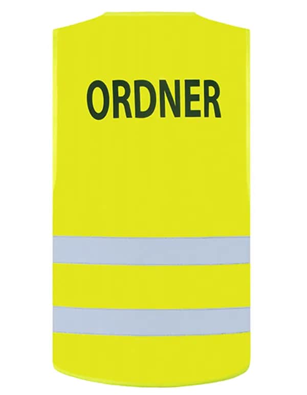 Safety Vest Passau - Ordner - Signal Yellow
