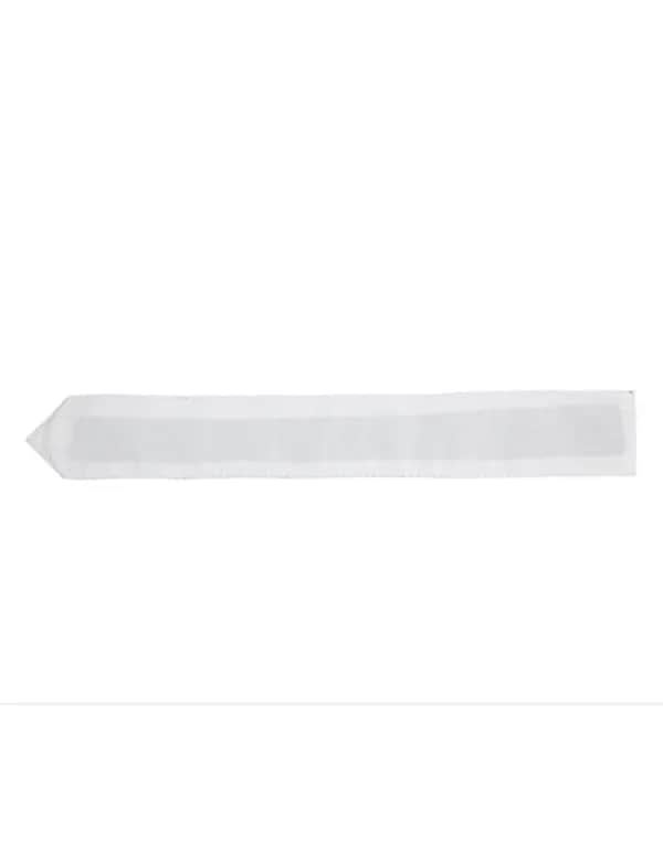 Zipper Patch - White