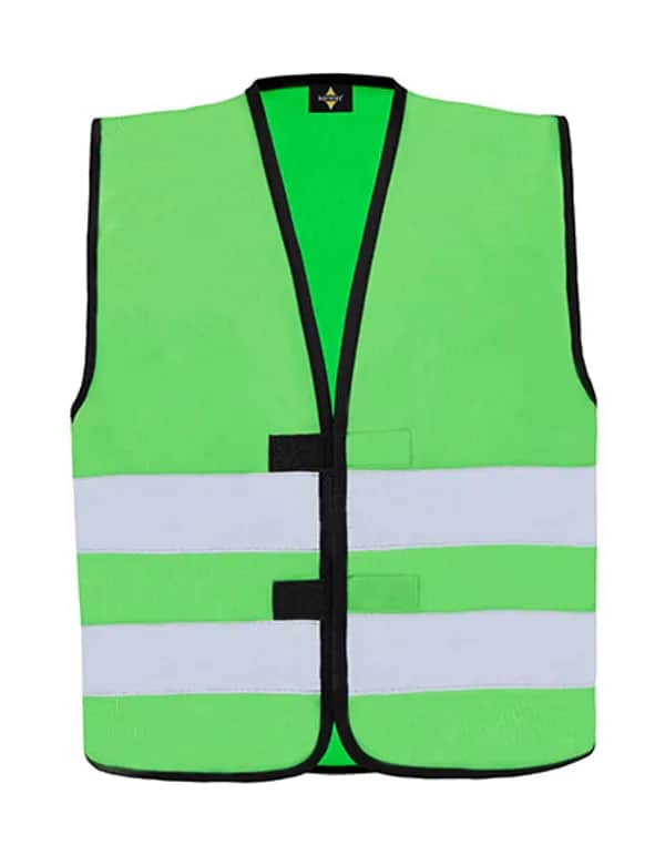 Kids´ Hi-Vis Functional Safety Vest Aarhus - Green