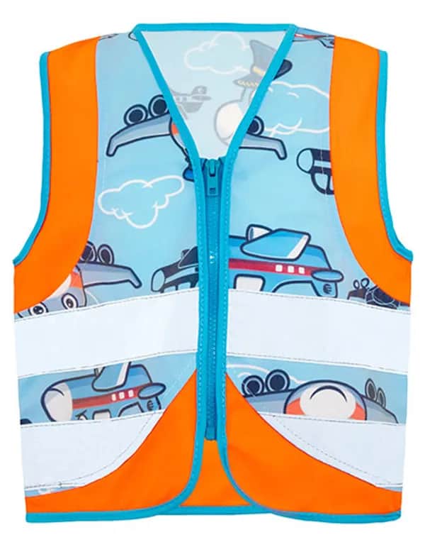 Children´s Safety Vest Action Vehicle Fun CO² Neutral - Plane