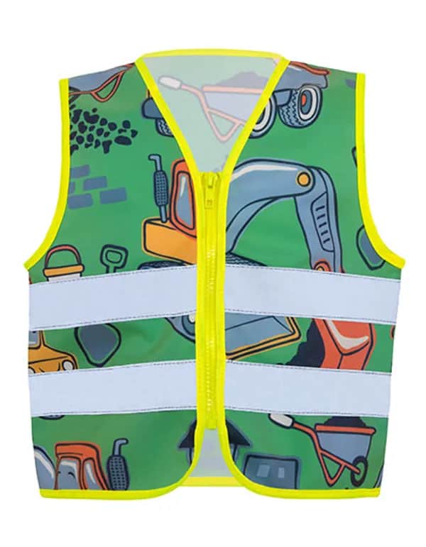 Children´s Safety Vest Action Working Heroes CO² Neutral - Construction site