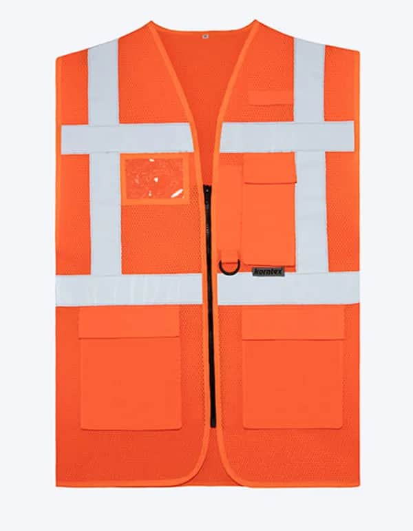 Mesh Multifunctional Vest Larisa - Signal Orange