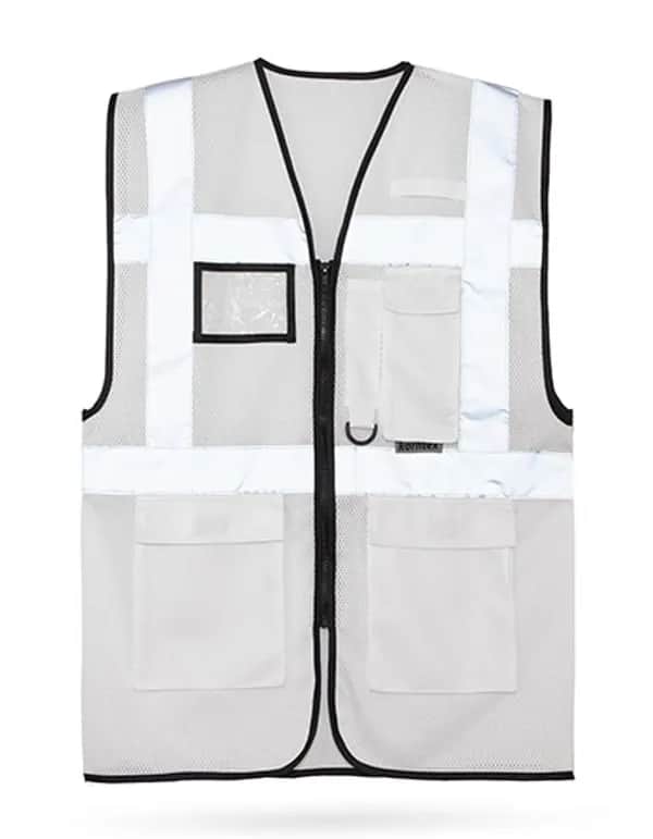 Mesh Multifunctional Vest Larisa - White