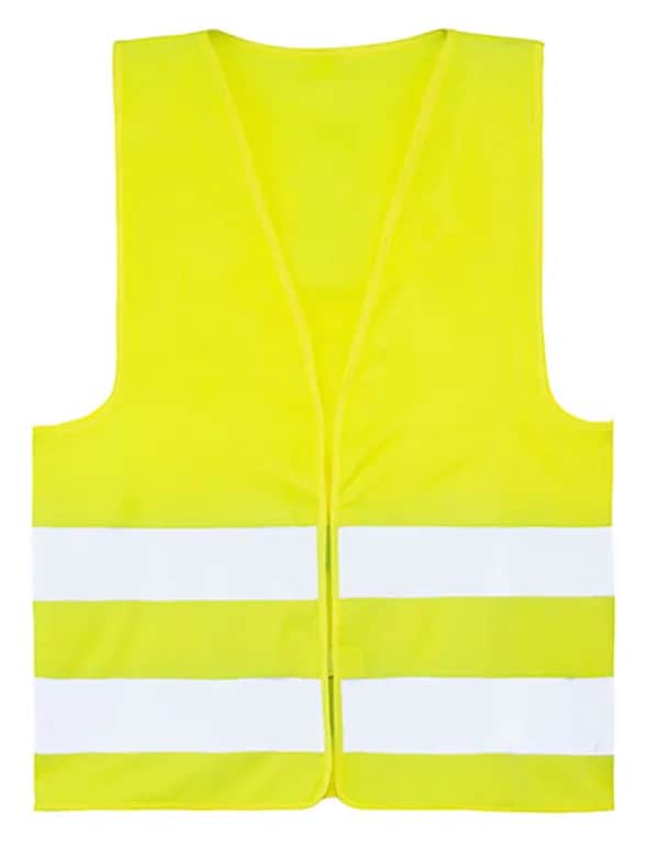 Safety Vest in mini vacuum packaging Bottrop - Signal Yellow
