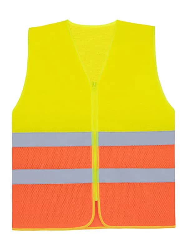 Comfort Mesh Safety Vest Rhodes CO² Neutral - Signal Yellow/Signal Orange