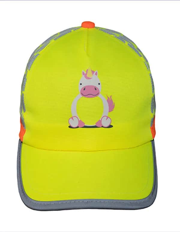 Cap for Kids Funtastic Wildlife - Unicorn Yellow