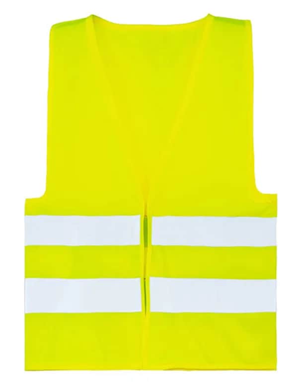 Children´s Safety vest in mini vacuum packaging Billund - Signal Yellow