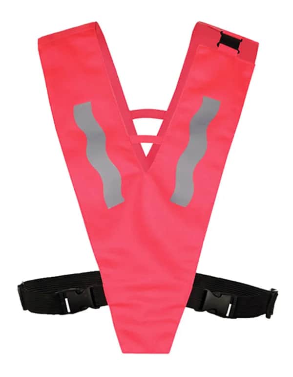 Kids´ Hi-Vis Safety Collar Haiti With Safety Clasp - Neon Pink