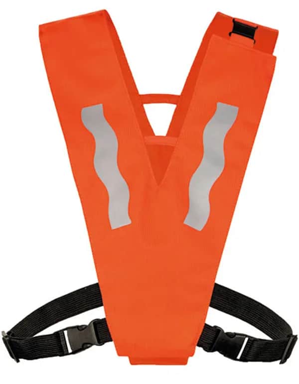 Kids´ Hi-Vis Safety Collar Haiti With Safety Clasp - Signal Orange