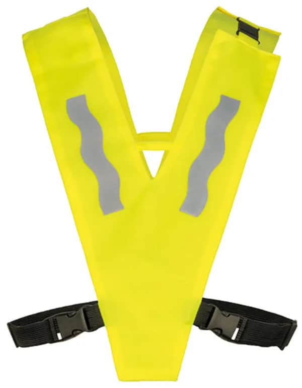 Kids´ Hi-Vis Safety Collar Haiti With Safety Clasp - Signal Yellow