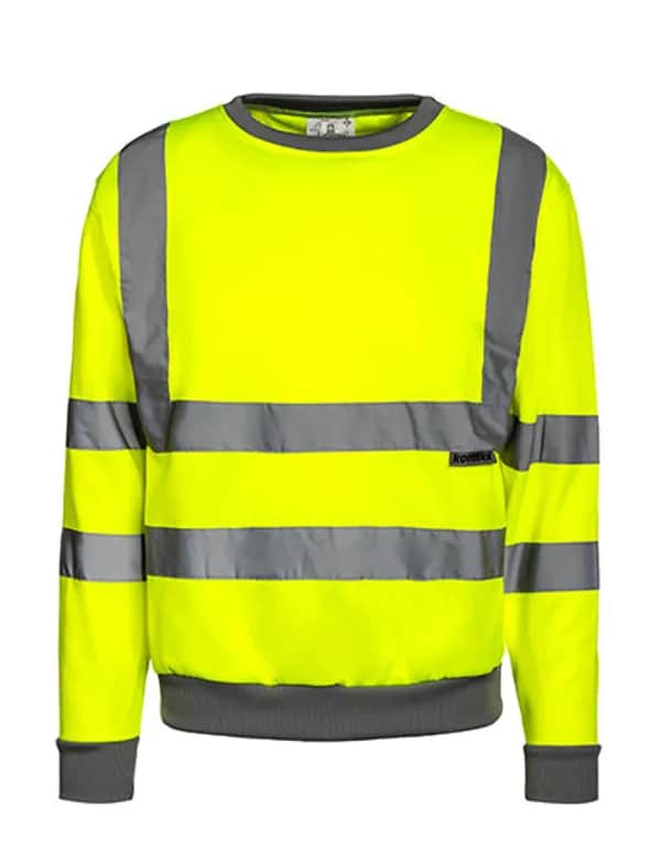 Hi-Vis Workwear Sweatshirt Limerick - Signal Yellow