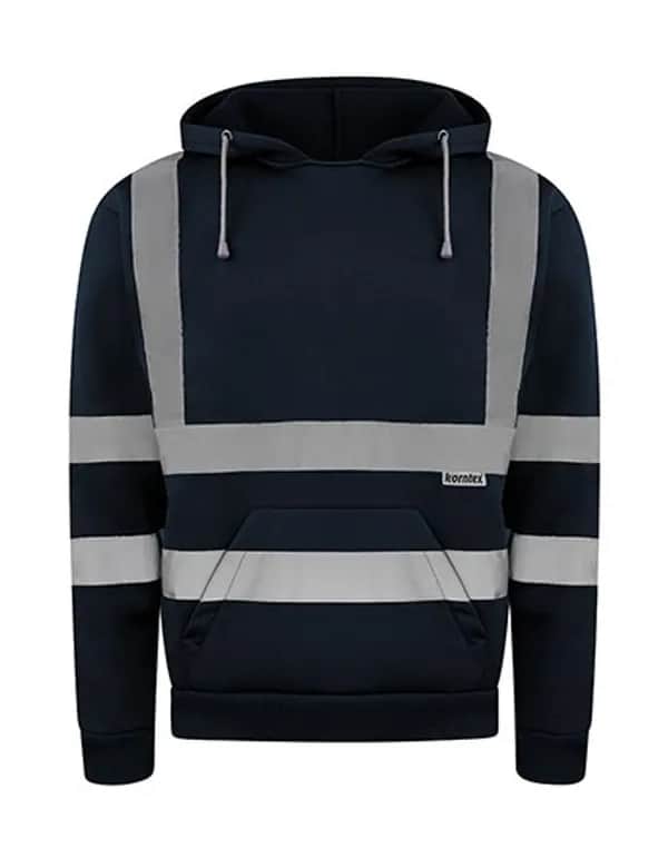 Hi-Vis Workwear Hoody Cork - Navy