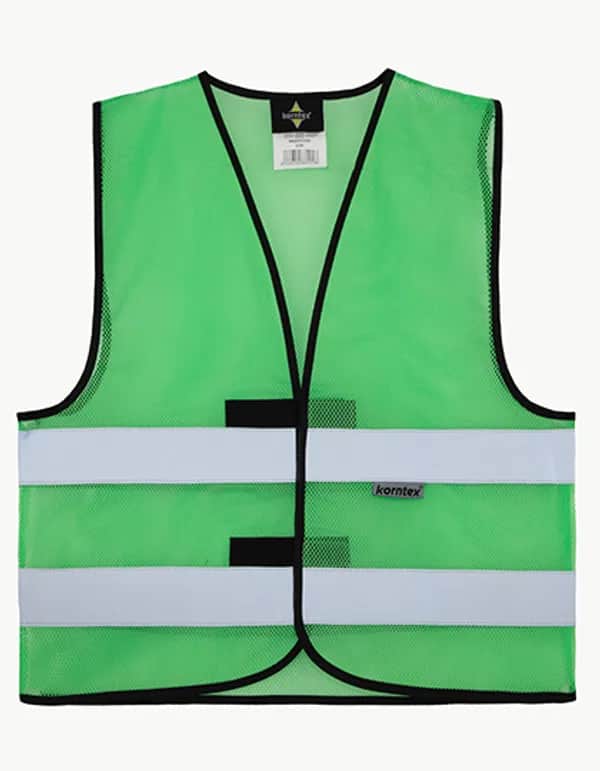Hi-Vis Mesh Safety Vest Thessaloniki - Green