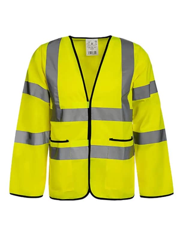 Hi-Vis Lightweight Safety Jacket Andorra - Signal Yellow