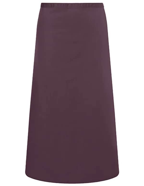 Bistroschürze Basic - Aubergine (ca. Pantone 5185C)
