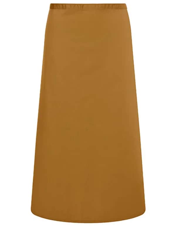 Bistroschürze Basic - Mustard (ca. Pantone 146C)