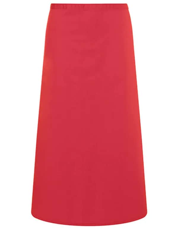 Bistroschürze Basic - Raspberry (ca. Pantone 4059C)
