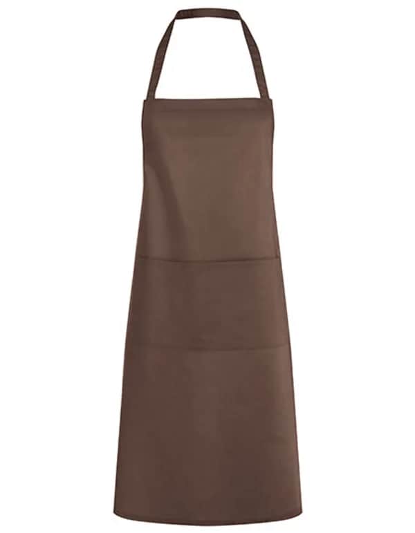 Latzschürze Denmark - Light Brown (ca. Pantone 438C)