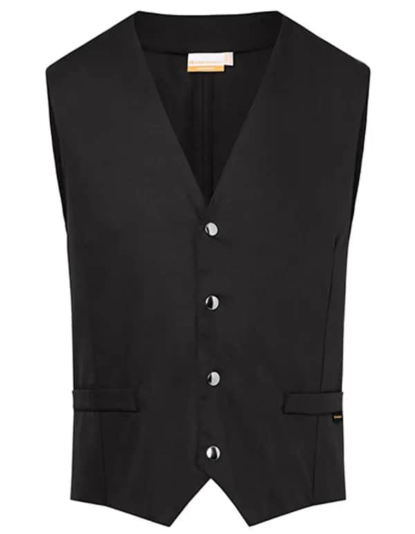 Herrenweste Kai - Black (ca. Pantone 419C)