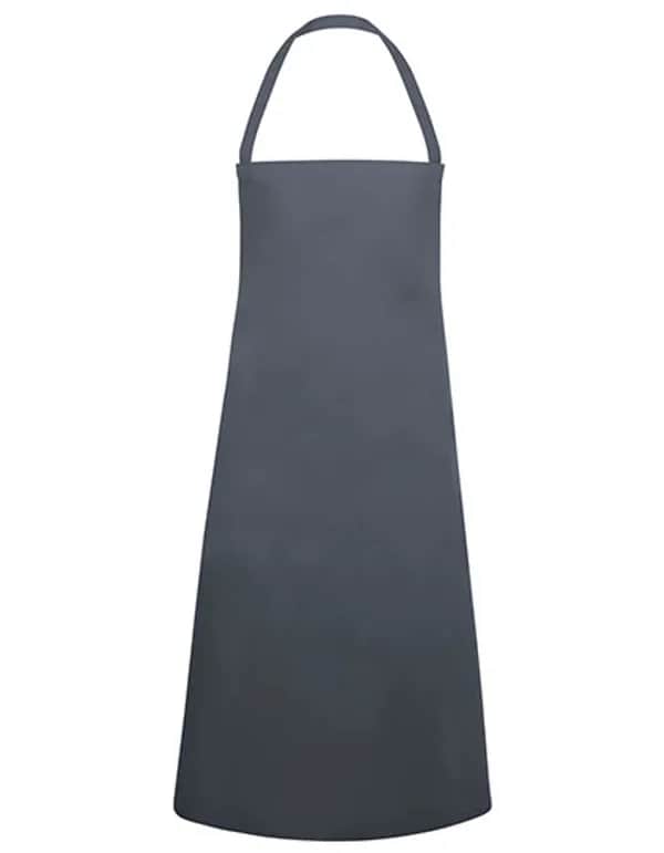 Basic Latzschürze - Anthracite (ca. Pantone 7540C)