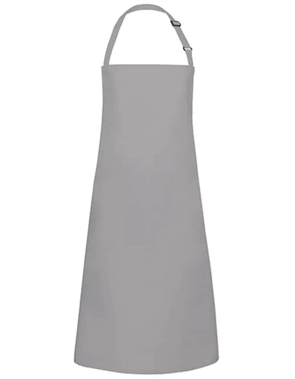 Latzschürze Basic mit Schnalle - Basalt Grey (ca. Pantone 4276C)