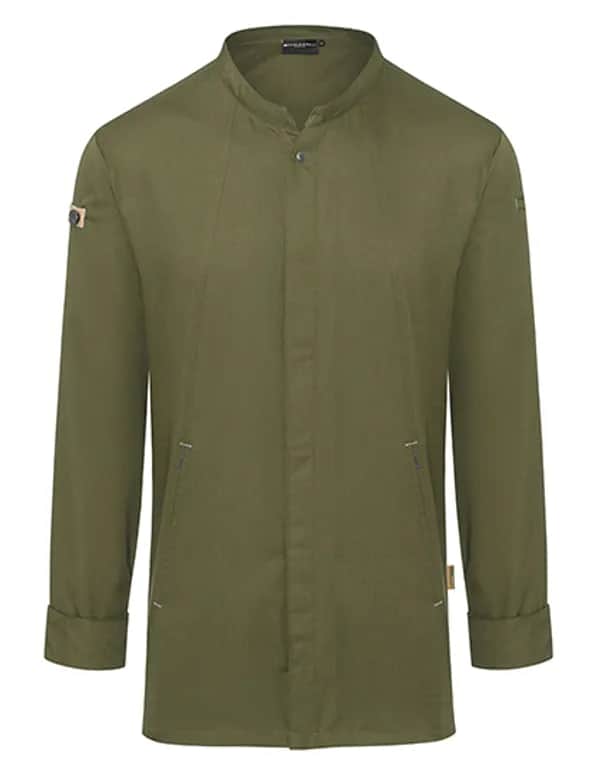 Kochjacke Green-Generation - Moss Green (ca. Pantone 7764C)