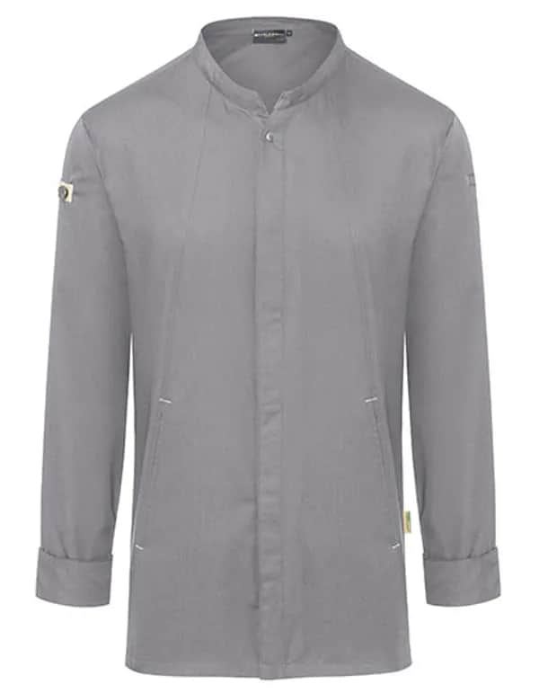 Kochjacke Green-Generation - Platinum Grey (ca. Pantone 4283C)