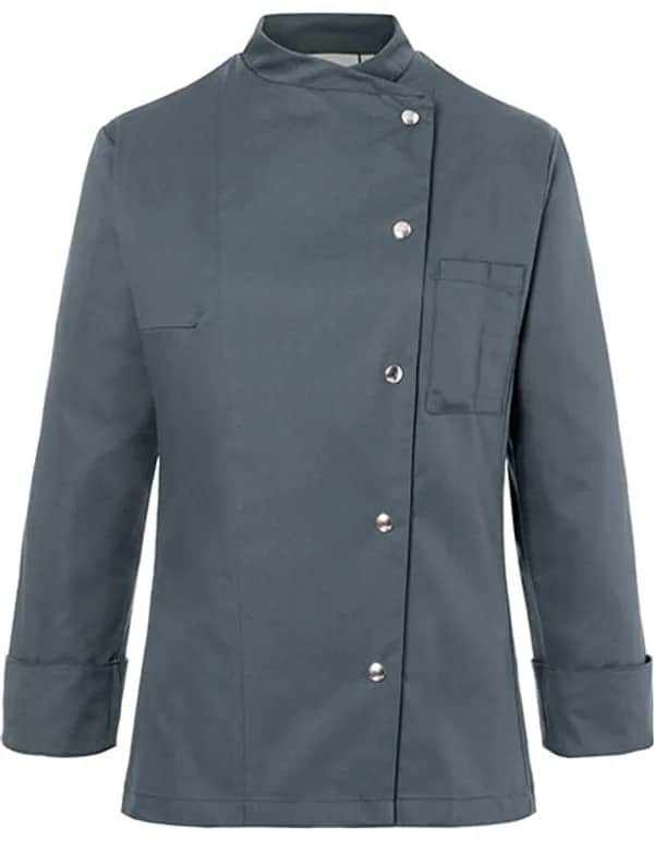 Kochjacke Larissa - Anthracite (ca. Pantone 7540C)