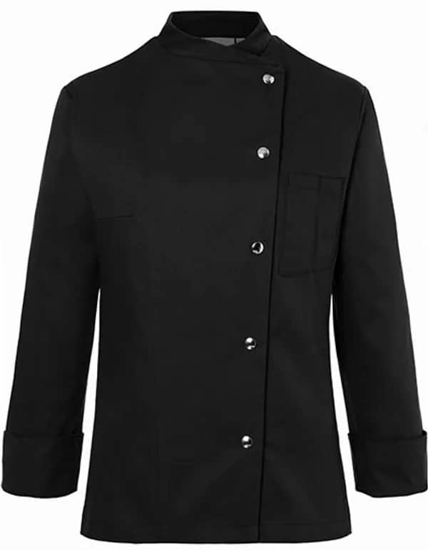 Kochjacke Larissa - Black (ca. Pantone 419C)